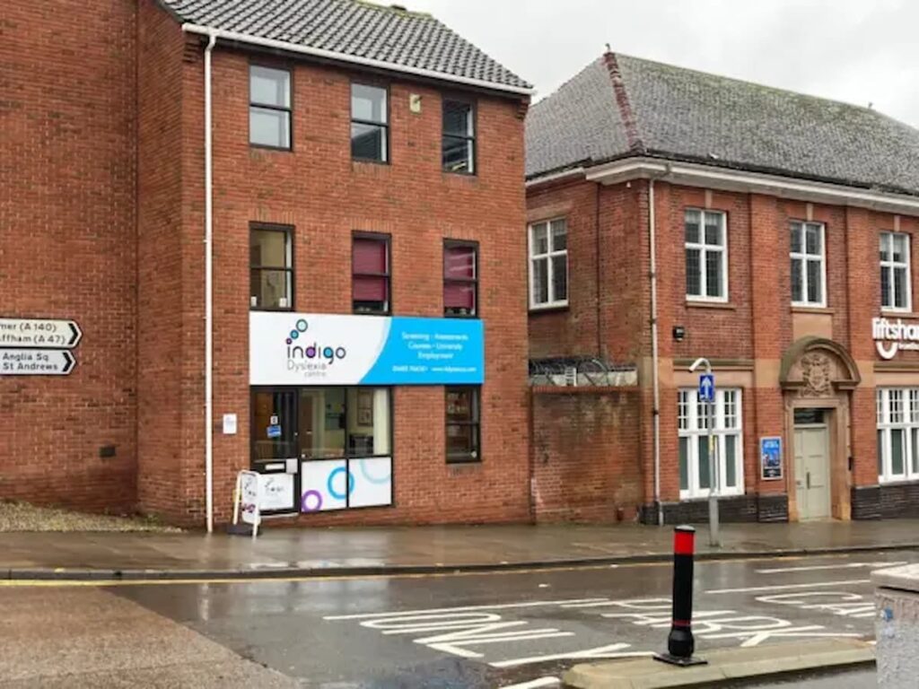 Indigo Dyslexia Building Image
