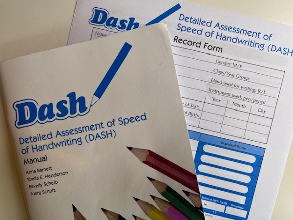 Detailed Assessment of the Speed of Handwriting