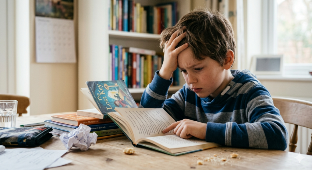 why is my child struggling to read